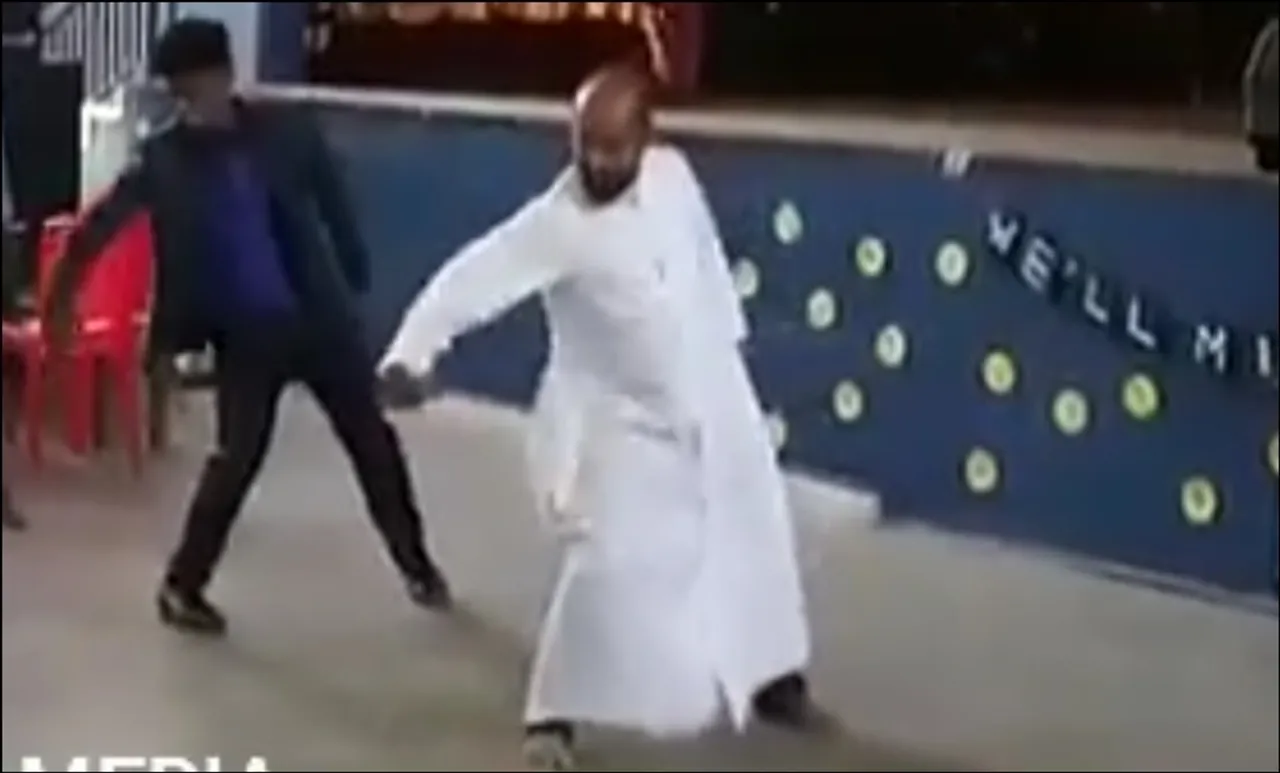 പുരോഹിതന്റെ തകർപ്പൻ ബ്രേക്ക് ഡാൻസ് തരംഗമാകുന്നു- വീഡിയോ കാണം