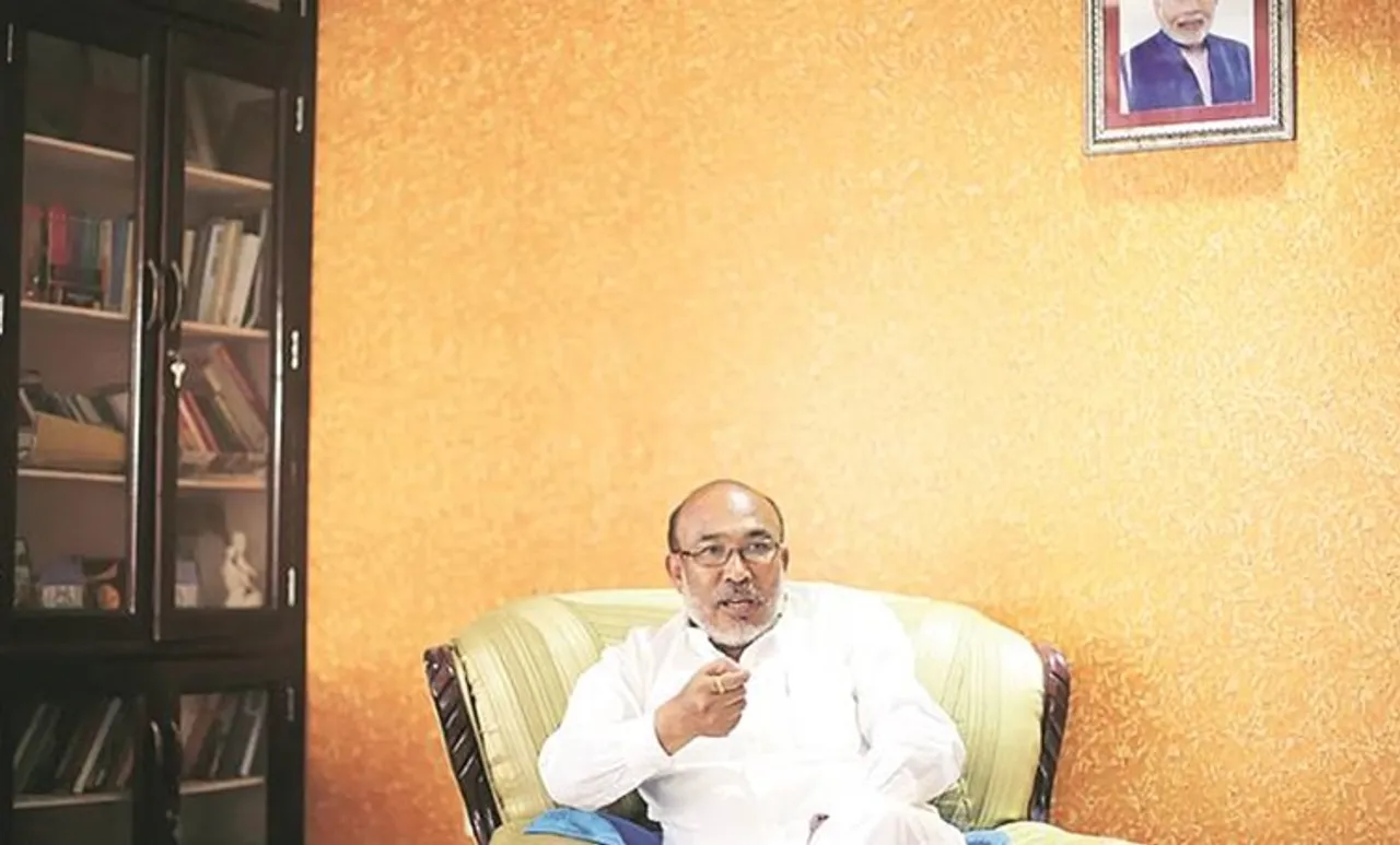 മണിപ്പൂരിലും സര്‍ക്കാരുണ്ടാക്കാന്‍ ബിജെപിക്ക് ഗവര്‍ണറുടെ ക്ഷണം; ബീരേന്‍ സിങ് നാളെ അധികാരമേല്‍ക്കും