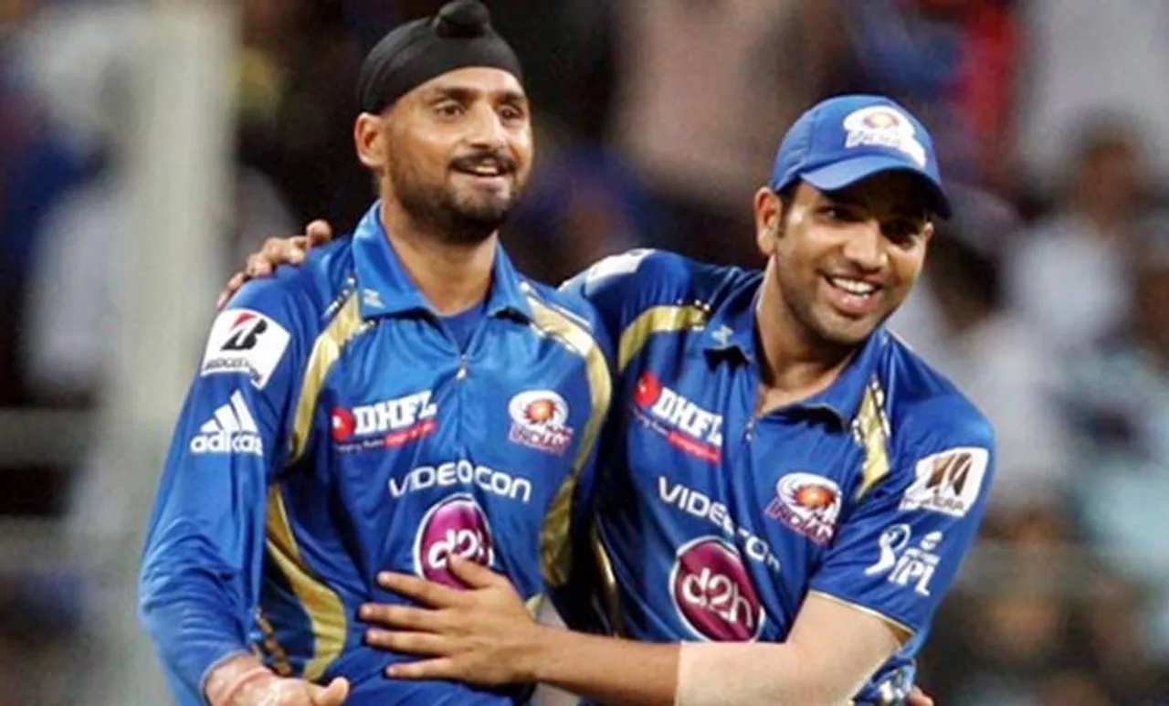 harbhajan singh, rohit sharma