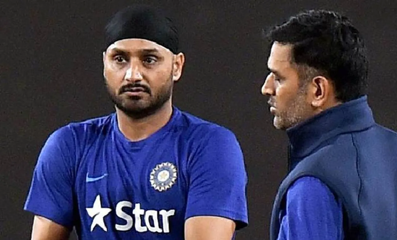 ms dhoni, harbhajan singh