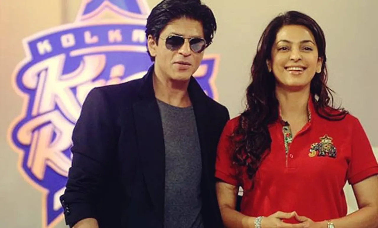 sharukh khan, juhi chawla
