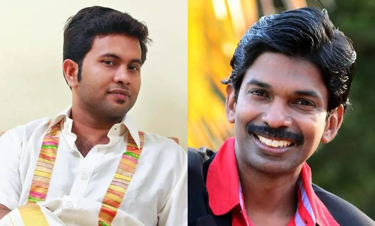 aju varghese, santhosh pandit
