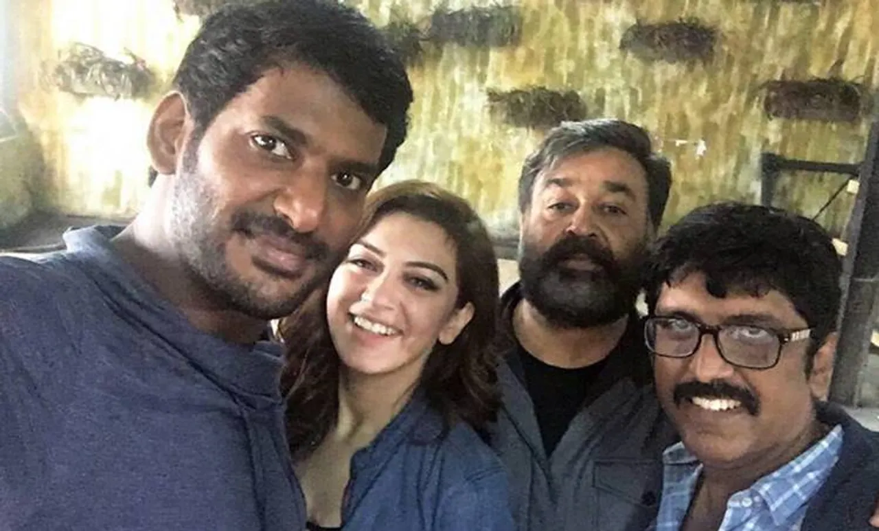 vishal, villain, mohanlal