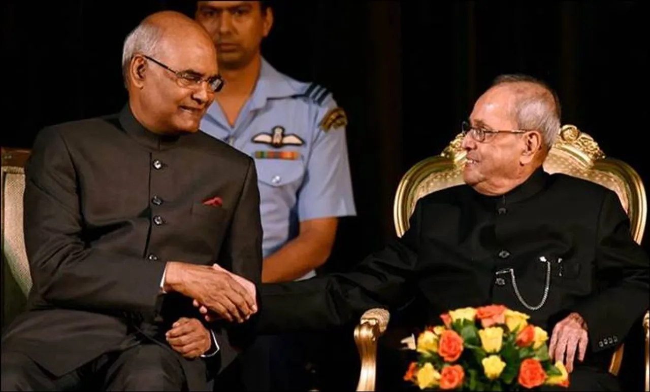 രാംനാഥ് കോവിന്ദ് രാഷ്ട്രപതിയായി ചുമതലയേറ്റു