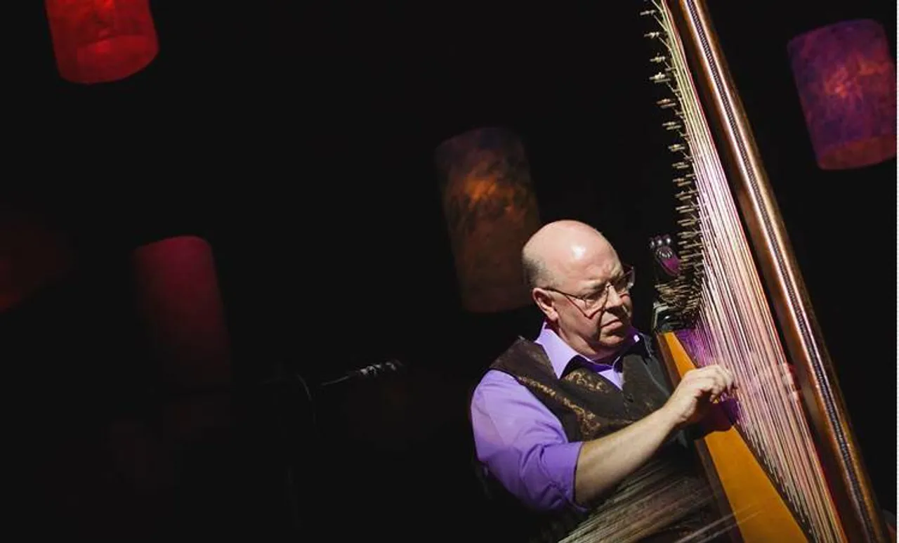 robin huw bowen, dyfi, harp,