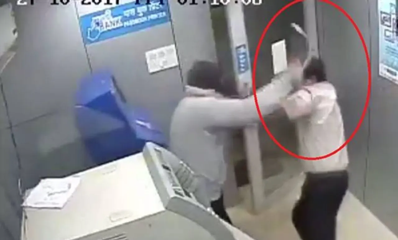 ചുറ്റിക കൊണ്ട് അടിയേറ്റിട്ടും എടിഎം കവര്‍ച്ചാശ്രമം തടഞ്ഞ് സുരക്ഷാ ജീവനക്കാരന്‍