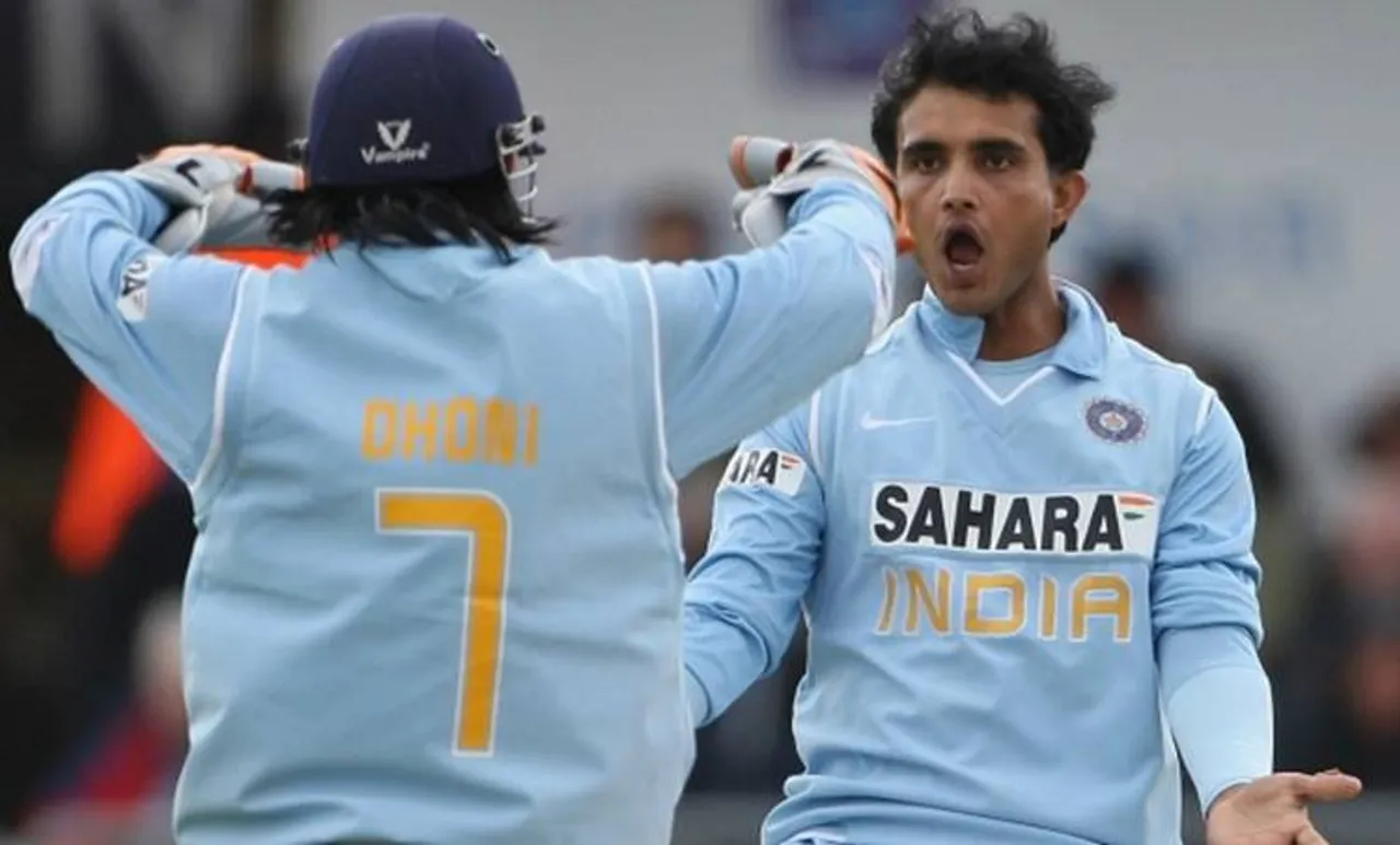 sourav ganguly, ms dhoni, india cricket, india world cup, india 2011 world cup, india 2003 world cup, sourav ganguly ms dhoni teams,സൗരവ് ഗാംഗുലി, എം‌എസ് ധോണി, ഇന്ത്യൻ ക്രിക്കറ്റ്, ലോകകപ്പ്, 2011 ലോകകപ്പ്, ഇന്ത്യ 2003 ലോകകപ്പ്, ie malayalam, ഐഇ മലയാളം