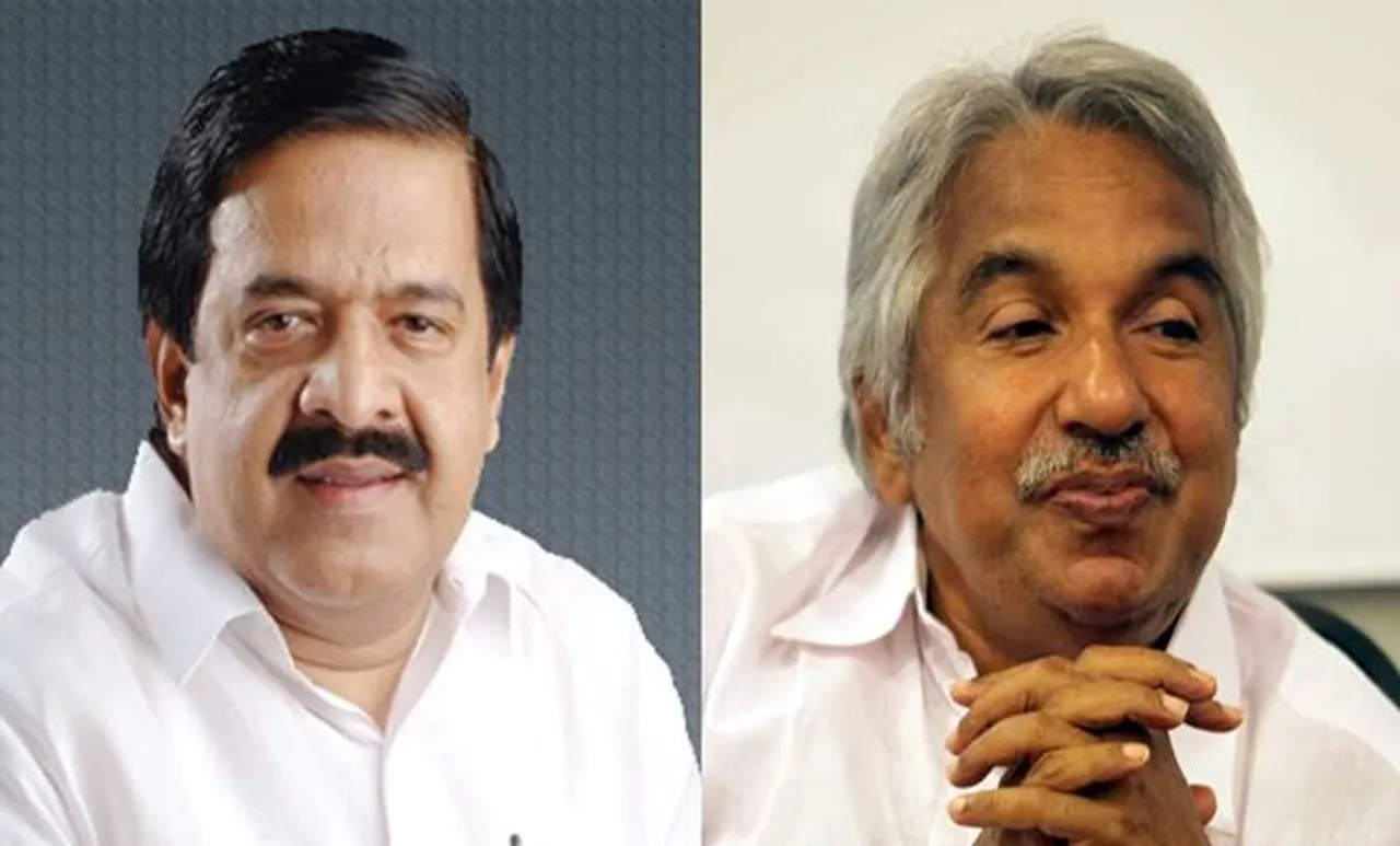 ramesh chennithala, ommenchandy, congress group, kpcc,