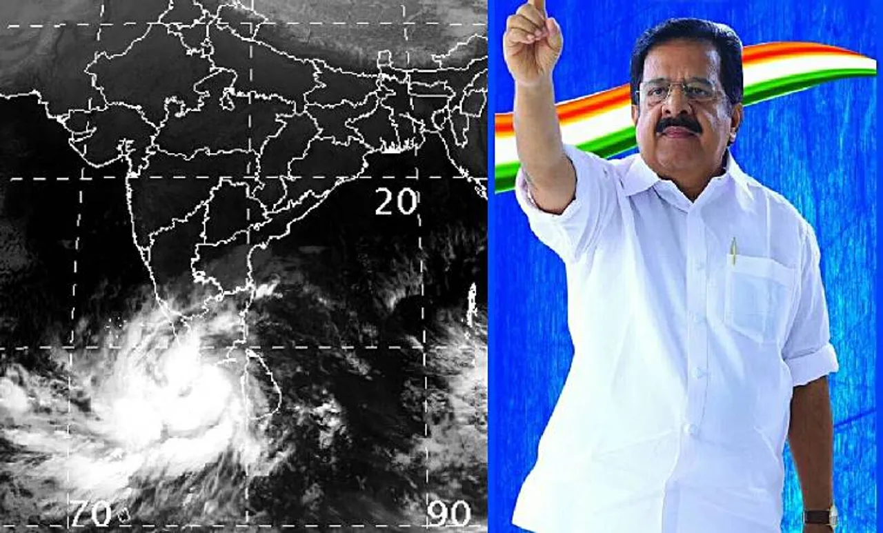 ശംഖുമുഖത്ത് കടൽ കരയിലേക്ക് കയറി; ചെന്നിത്തലയുടെ 'പടയൊരുക്കം' മാറ്റിവച്ചു