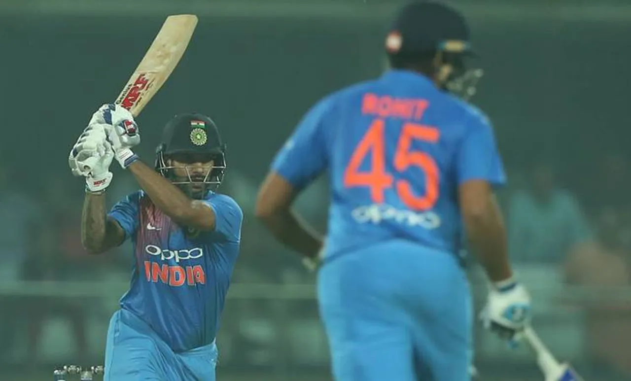 മീശ പിരിച്ച് വീണ്ടും ധവാൻ; നിദാഹാസ് ട്രോഫിയിൽ ഇന്ത്യക്ക് ആദ്യ ജയം