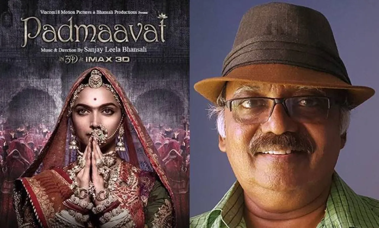 'ജനങ്ങൾ വഞ്ചിക്കപ്പെടുന്നു', പത്മാവത് സിനിമയ്ക്കെതിരെ ഛായാഗ്രാഹകൻ രാമചന്ദ്ര ബാബു