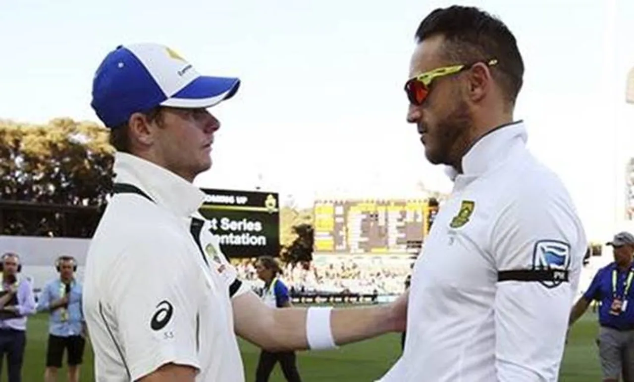 Faf du Plessis, du plessis south africa, south africa vs australia, sa vs aus, Australia, South Africa national cricket team, Cricket, S. Smith, indian express news