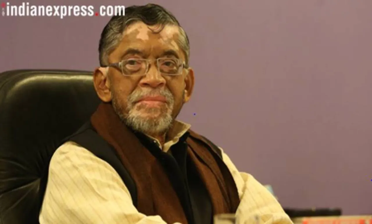 bjp Union Minister Santosh Gangwar photo amith mehra express