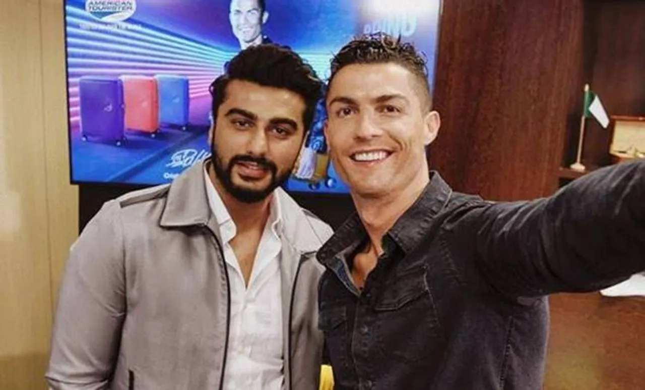 Arjun Kapoor, Cristiano Ronaldo
