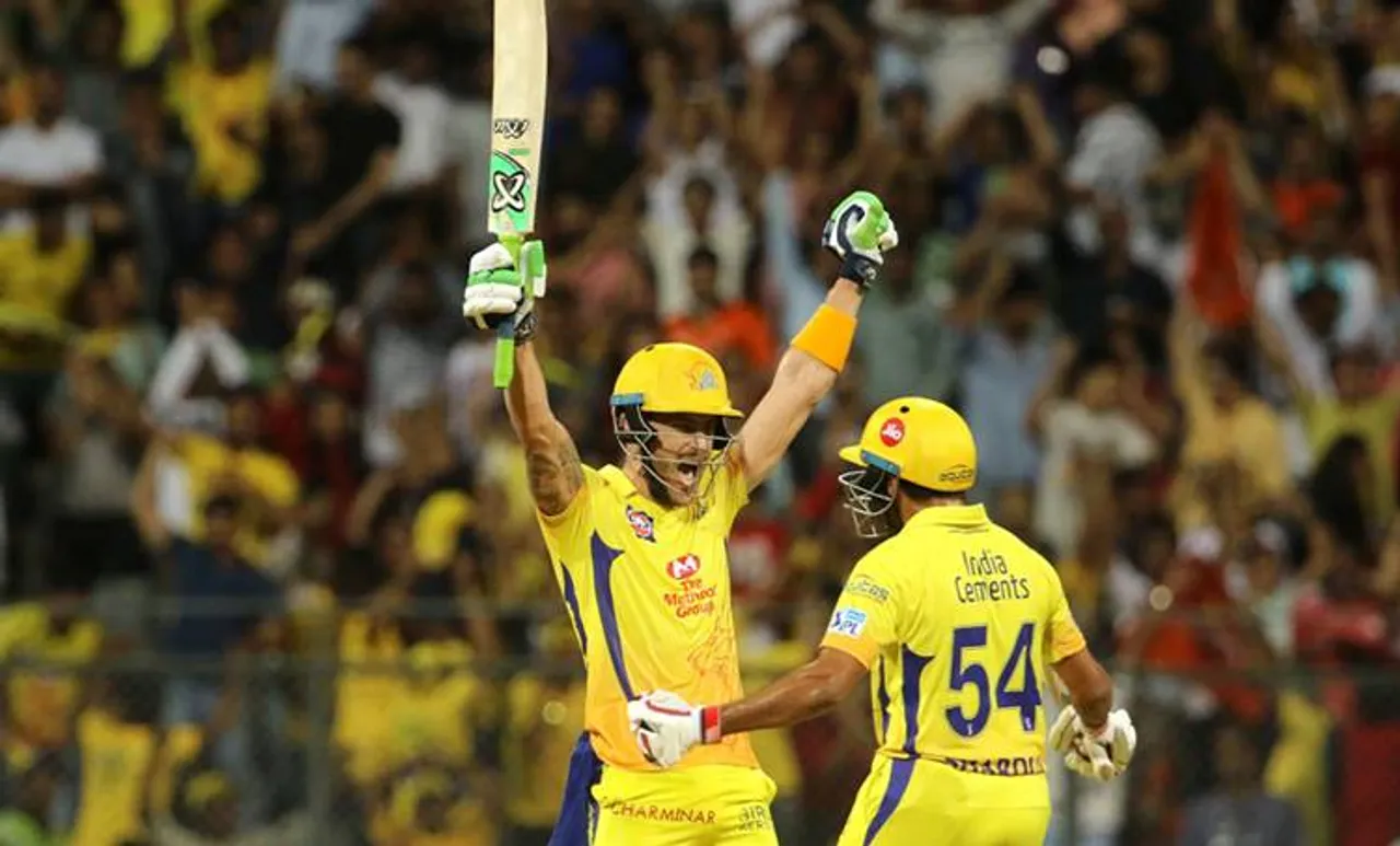 പതിവ് തെറ്റിക്കാതെ 'ക്ലാസിക് ചെന്നൈ' ഫെെനലില്‍; സണ്‍റൈസേഴ്‌സില്‍ നിന്നും വിജയം പിടിച്ച് വാങ്ങി ഡുപ്ലെസിസ്