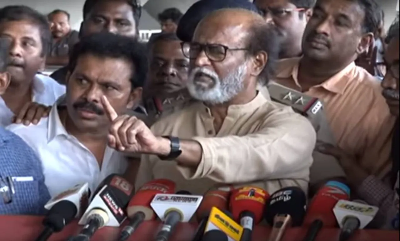 'നിങ്ങള്‍ ആരാണ്?'; രജനീകാന്തിനോട് തമിഴ് ജനത ചോദിക്കുന്നു