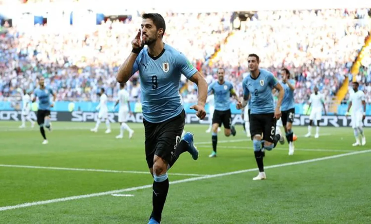 Uruguay vs Saudi Arabia World Cup 2018 Highlights: സുവാരസിന്റെ ഗോളില്‍ വിയര്‍ത്ത് ജയിച്ച് ഉറൂഗ്വെ (1-0)