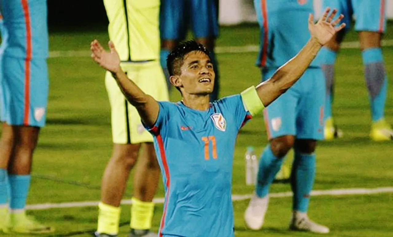 'ഞങ്ങള്‍ക്കു വേണ്ടി ആര്‍ത്തുവിളിച്ചതിന് നന്ദി'; കിരീടനേട്ടത്തിന് പിന്നാലെ ആരാധകര്‍ക്ക് നന്ദി പറഞ്ഞ് ഛേത്രി