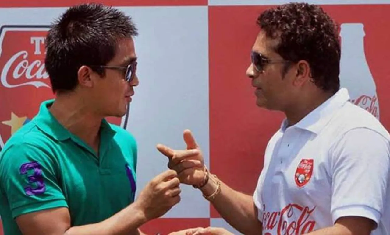 'സ്റ്റേഡിയങ്ങള്‍ നിറയട്ടെ'; ഛേത്രിയ്ക്ക് പിന്നാലെ ആരാധകരെ ഗ്യാലറിയിലേക്ക് ക്ഷണിച്ച് സച്ചിനും