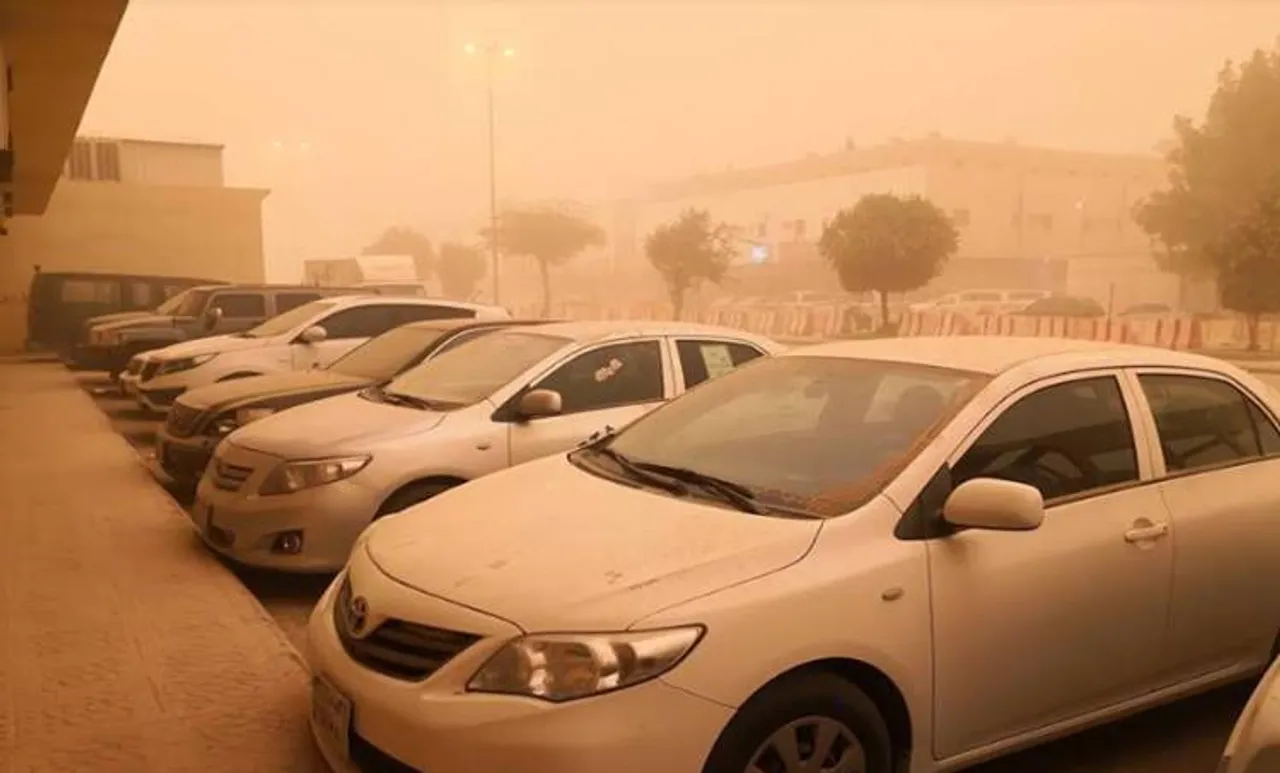 dust storm in saudi