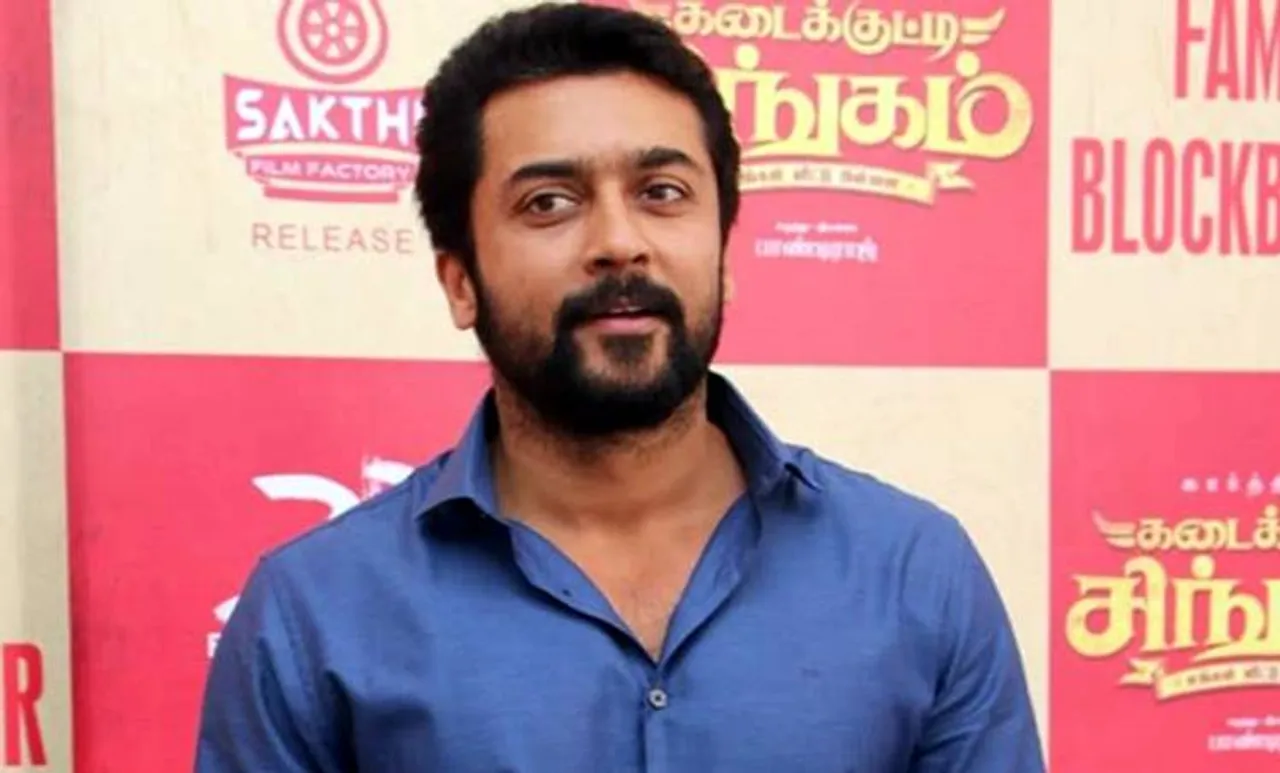 'കടൈകുട്ടി സിങ്കം' ലാഭവിഹിതത്തില്‍ നിന്ന് ഒരുകോടി രൂപ കര്‍ഷകര്‍ക്കു നല്‍കി സൂര്യ