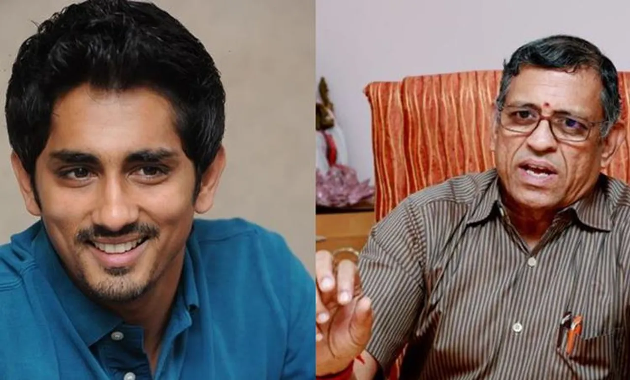 ശബരിമല വിഷയത്തിലെ പ്രതികരണത്തെ കളിയാക്കിയ 'കുലോത്തുംഗ'നെ അതേ നാണയത്തില്‍ തിരിച്ചടിച്ച് നടന്‍ സിദ്ധാര്‍ഥ്