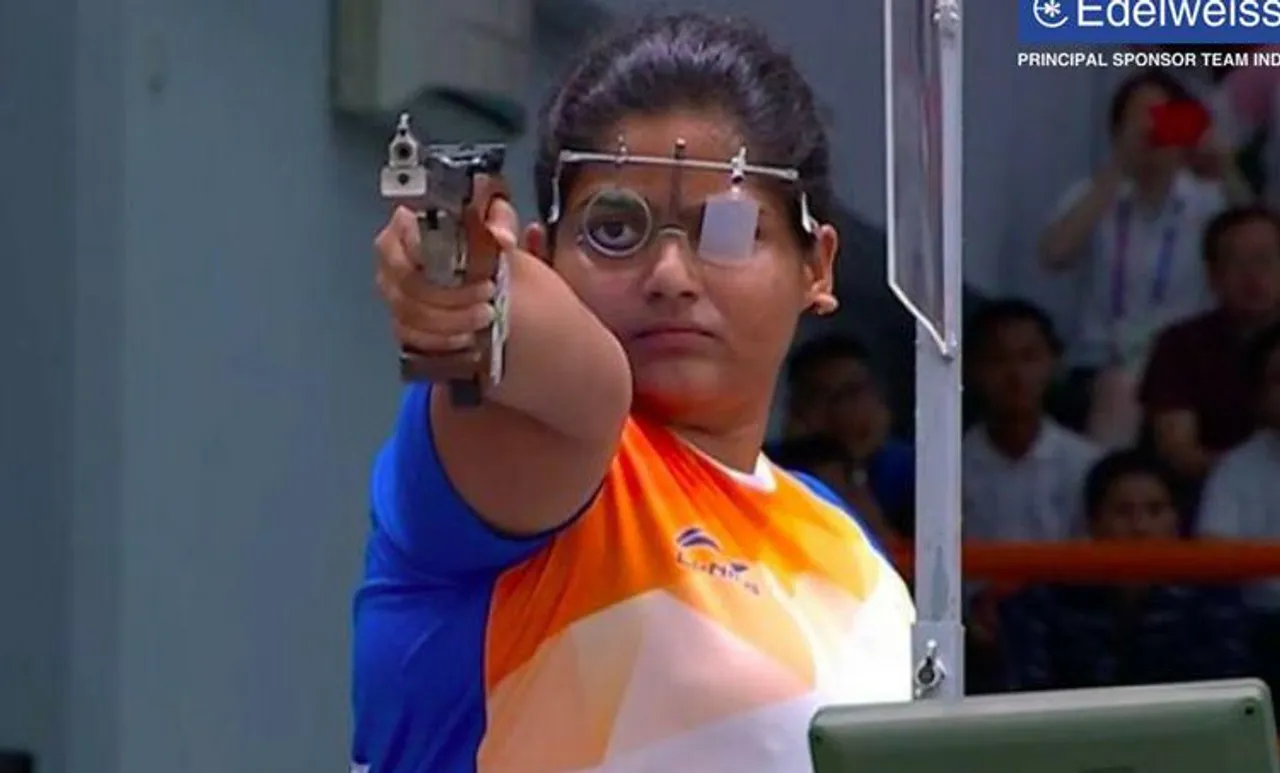 'സുവര്‍ണ വെടിനാദം'; റെക്കോര്‍ഡും സ്വര്‍ണവും വെടിവച്ചിട്ട് രാഹി