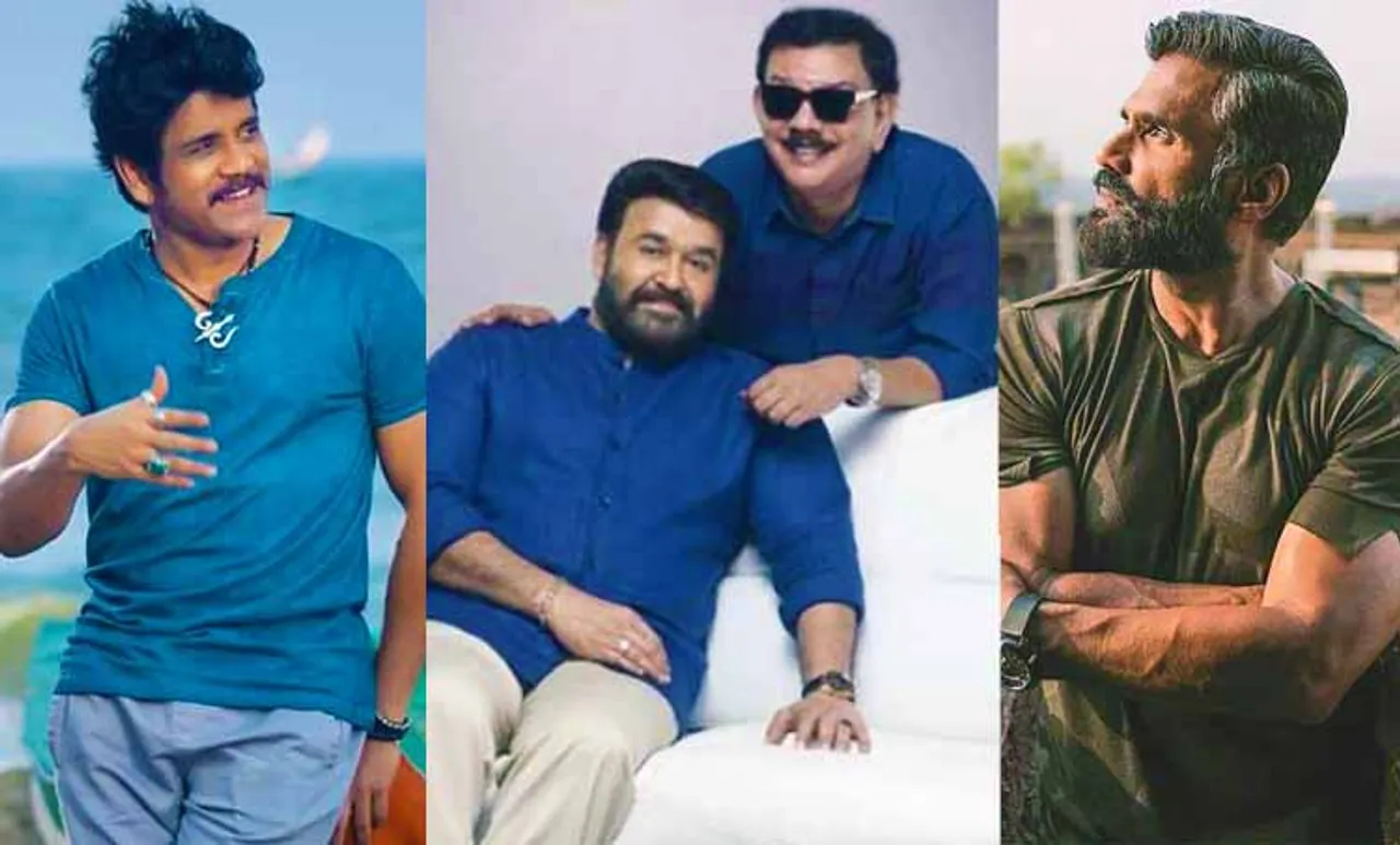 Suniel Shetty Nagarjuna Akkineni Mohanlal Priyadarshan Marakkar Arabikadalinte Simham