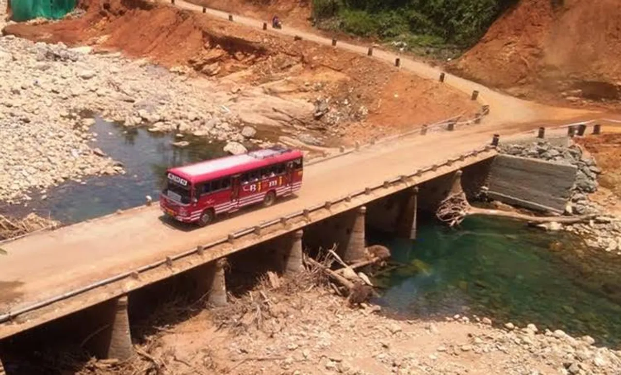 cheruthoni bridge after flood