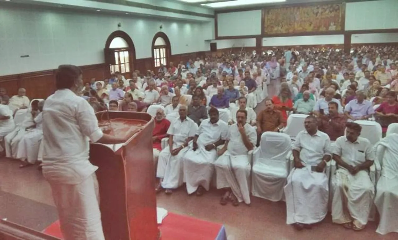 ശബരിമല പ്രതിഷേധം; കൊച്ചിയിൽ രണ്ട് ലക്ഷം പേരെ പങ്കെടുപ്പിക്കാൻ ആലോചന യോഗ തീരുമാനം