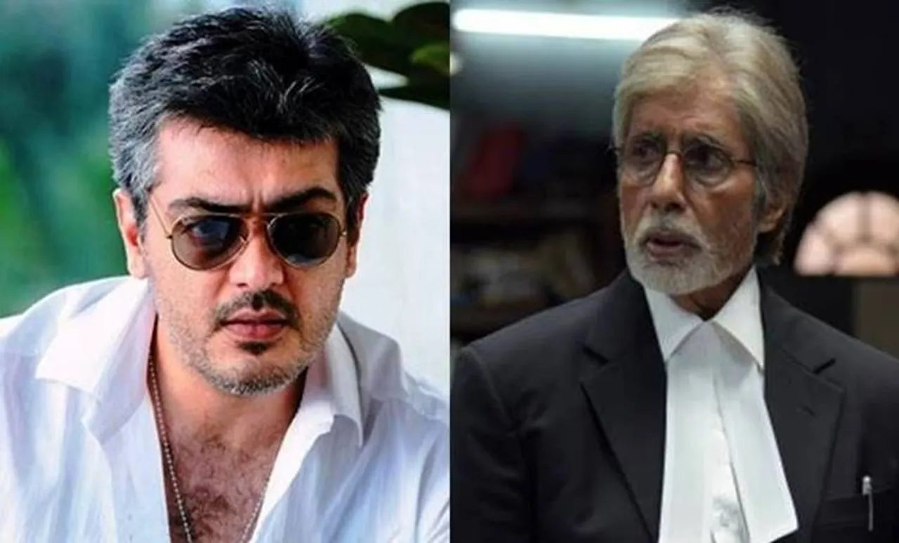 അമിതാഭ് ബച്ചന് പകരക്കാരനാകാന്‍ വീണ്ടും അജിത്?; 'പിങ്കി'ന്റെ തമിഴ് ഒരുങ്ങുന്നു