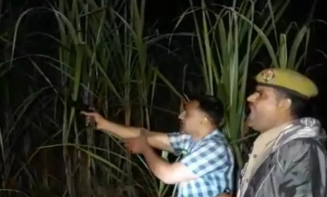 'ഠേ...ഠേ...'; തോക്ക് പണി മുടക്കിയപ്പോള്‍ മിമിക്രി കാട്ടി അക്രമികളെ പേടിപ്പിച്ച് യുപി പൊലീസ്