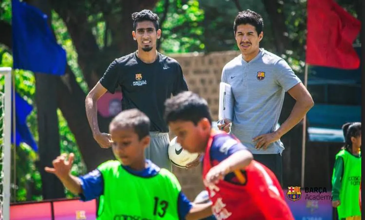 'നിങ്ങള്‍ക്കിത് വിശ്വസിക്കാമോ!'; തൃശ്ശൂരില്‍ നിന്നും ബാഴ്‌സലോണയ്‌ക്കൊരു കോച്ച്, പ്രായം 23