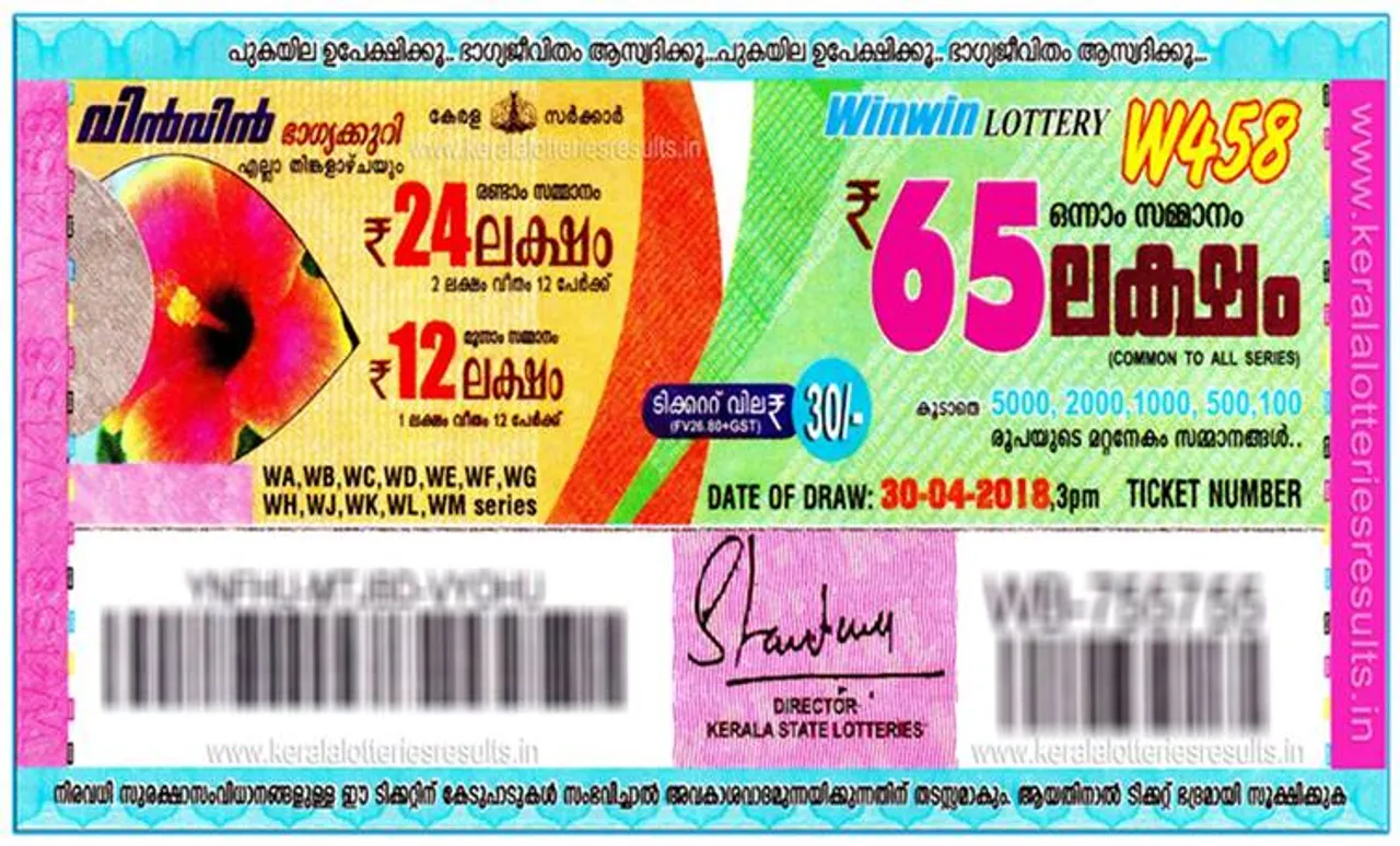 win win lottery, kerala lottery, ie malayalam