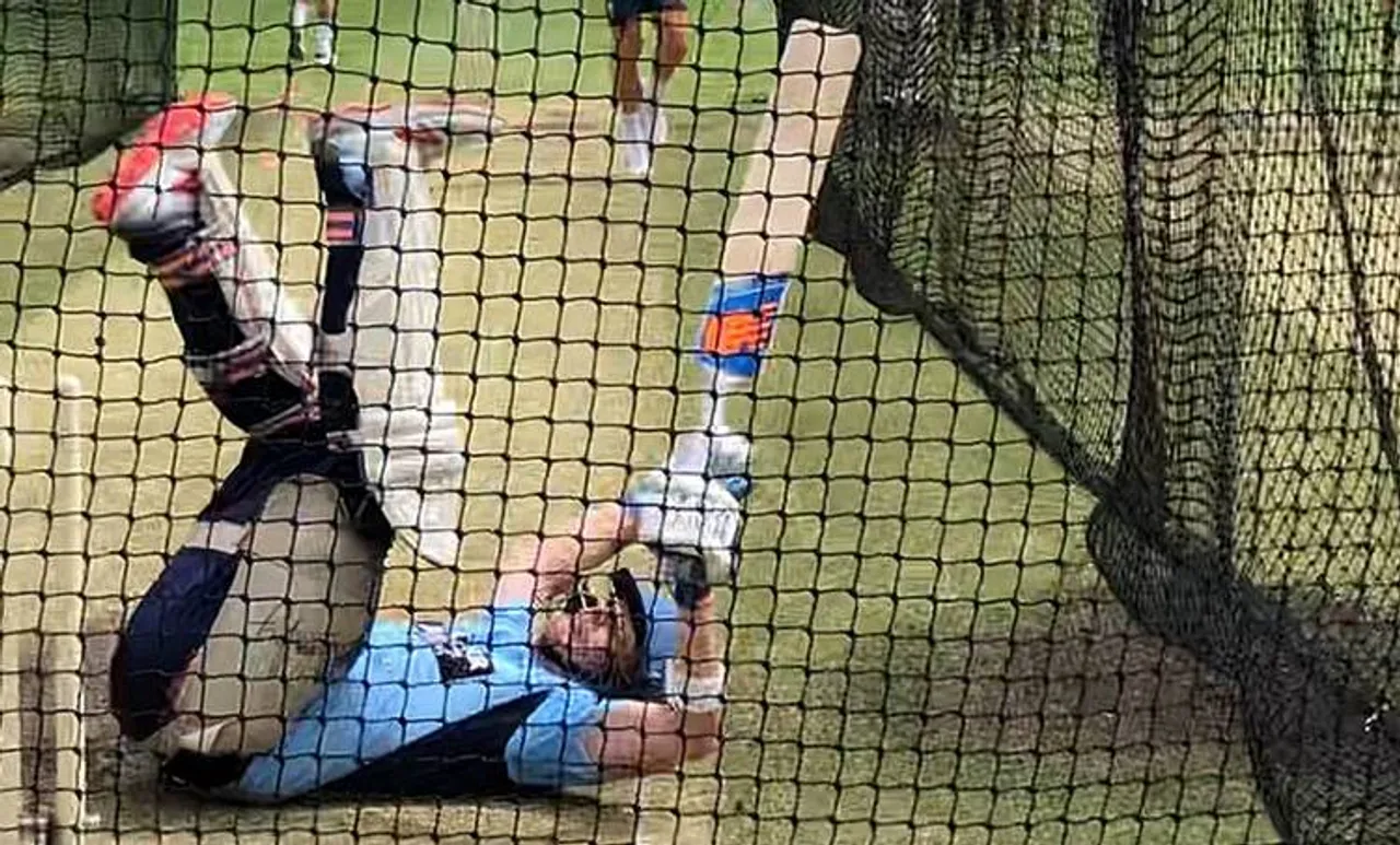 'അടവ് തെറ്റി ആശാന്‍'; ഓസീസ് പേസര്‍മാരെ കളി പഠിപ്പിക്കാനെത്തിയ സ്മിത്ത് അടിതെറ്റി വീണു!