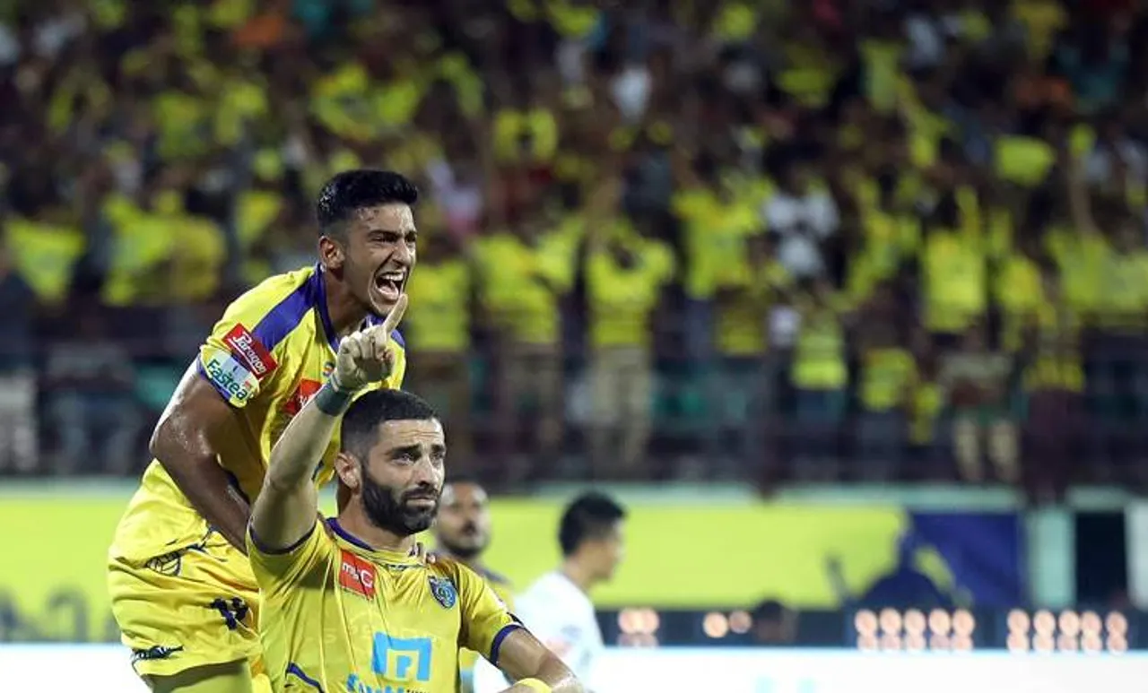 ISL 2018, Kerala Blasters vs Bengaluru FC Live Score: സമനില തെറ്റി; സെൽഫ് ഗോളിൽ ബ്ലാസ്റ്റേർസ് വീണു