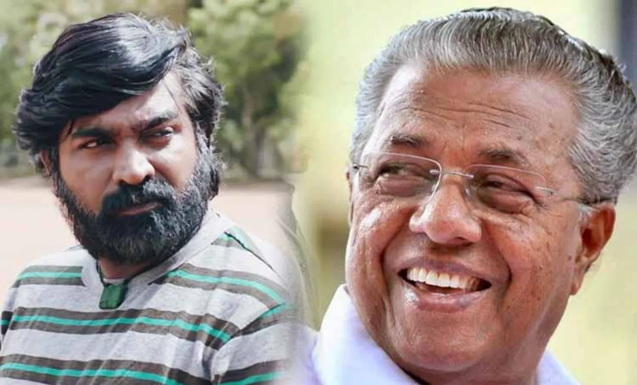 Vijay Sethupathi thanks Kerala CM Pinarayi Vijayan