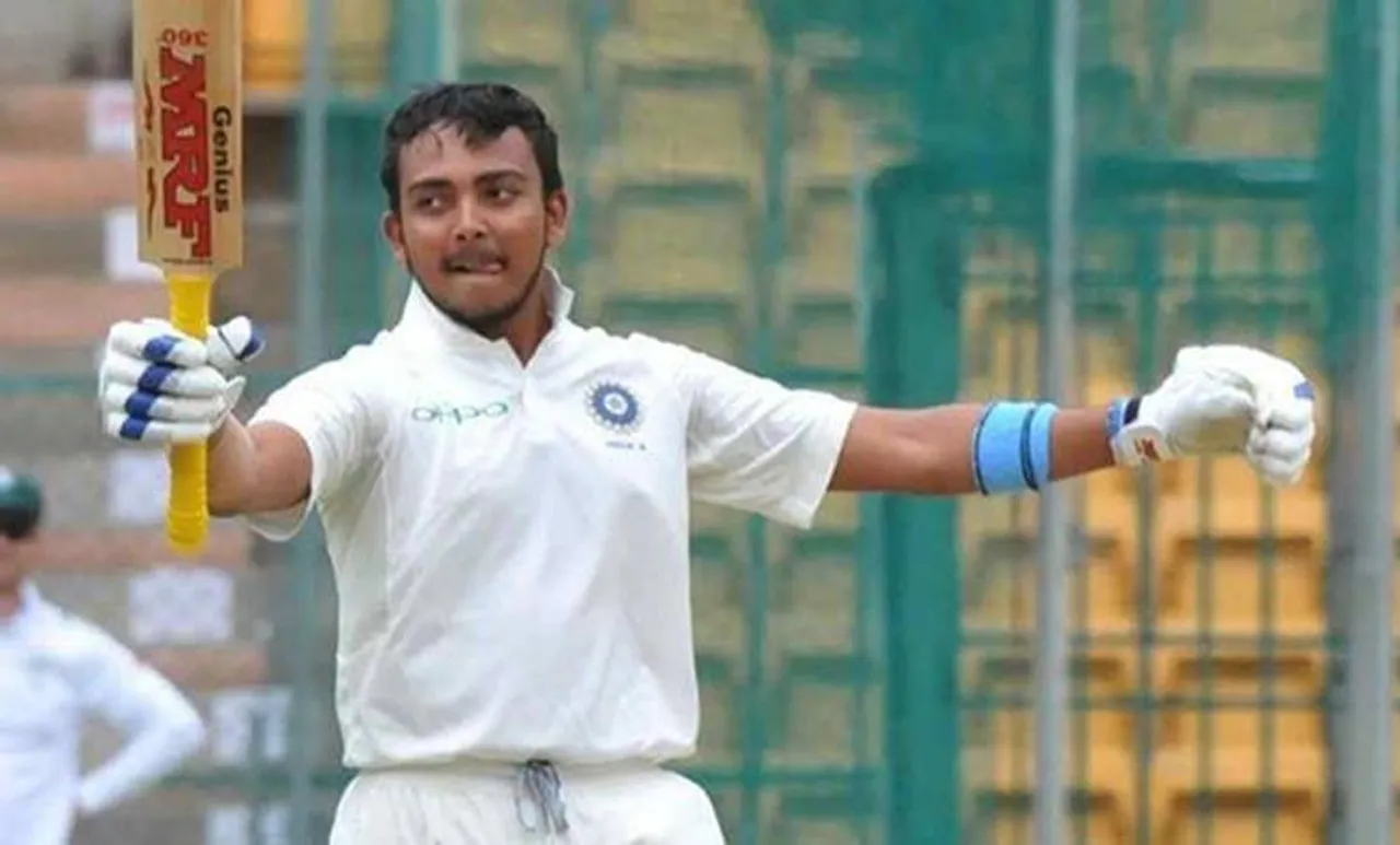 Prithvi Shaw, ie malayalam