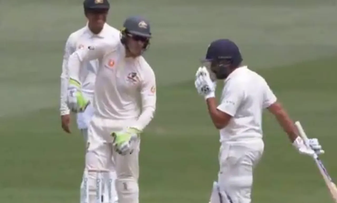 'സിക്‌സ് അടിച്ചാൽ മുംബൈയിലേക്ക്'; രോഹിത്തിനെ പോരിന് വിളിച്ച് ഓസീസ് നായകൻ