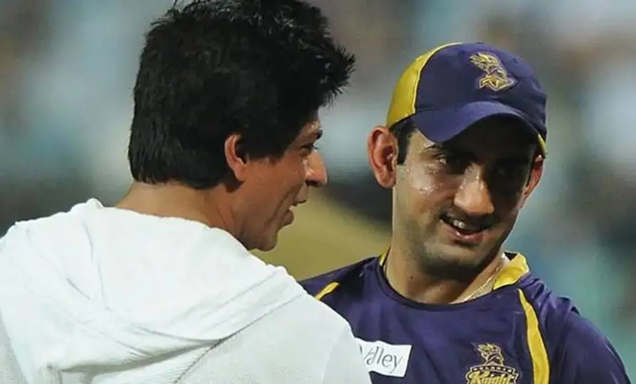 'എന്റെ ക്യാപ്റ്റന്‍, നിങ്ങള്‍ അല്‍പ്പം കൂടെ പുഞ്ചിരിക്കണം'; ഗംഭീറിന് ഷാരൂഖിന്റെ ഹൃദയത്തില്‍ തൊട്ട സന്ദേശം