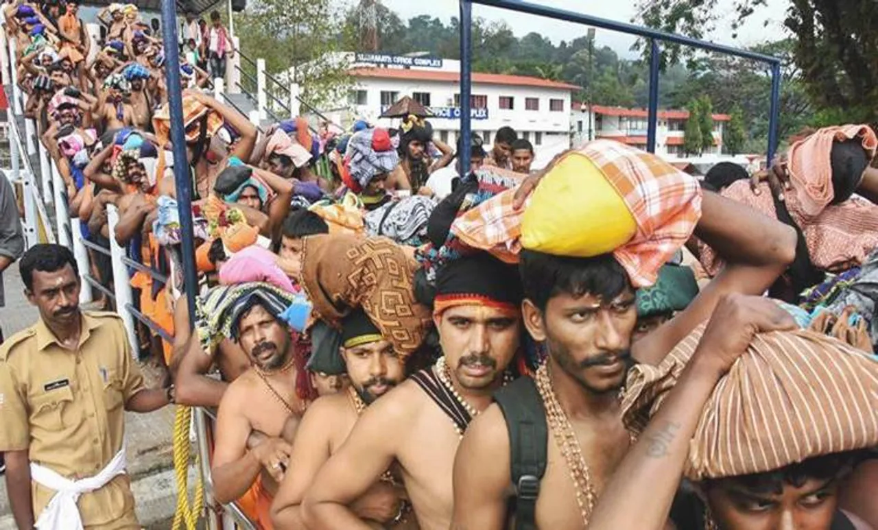 Online Queue Booking System for Sabarimala Darshan,sabarimala, ie malayalam