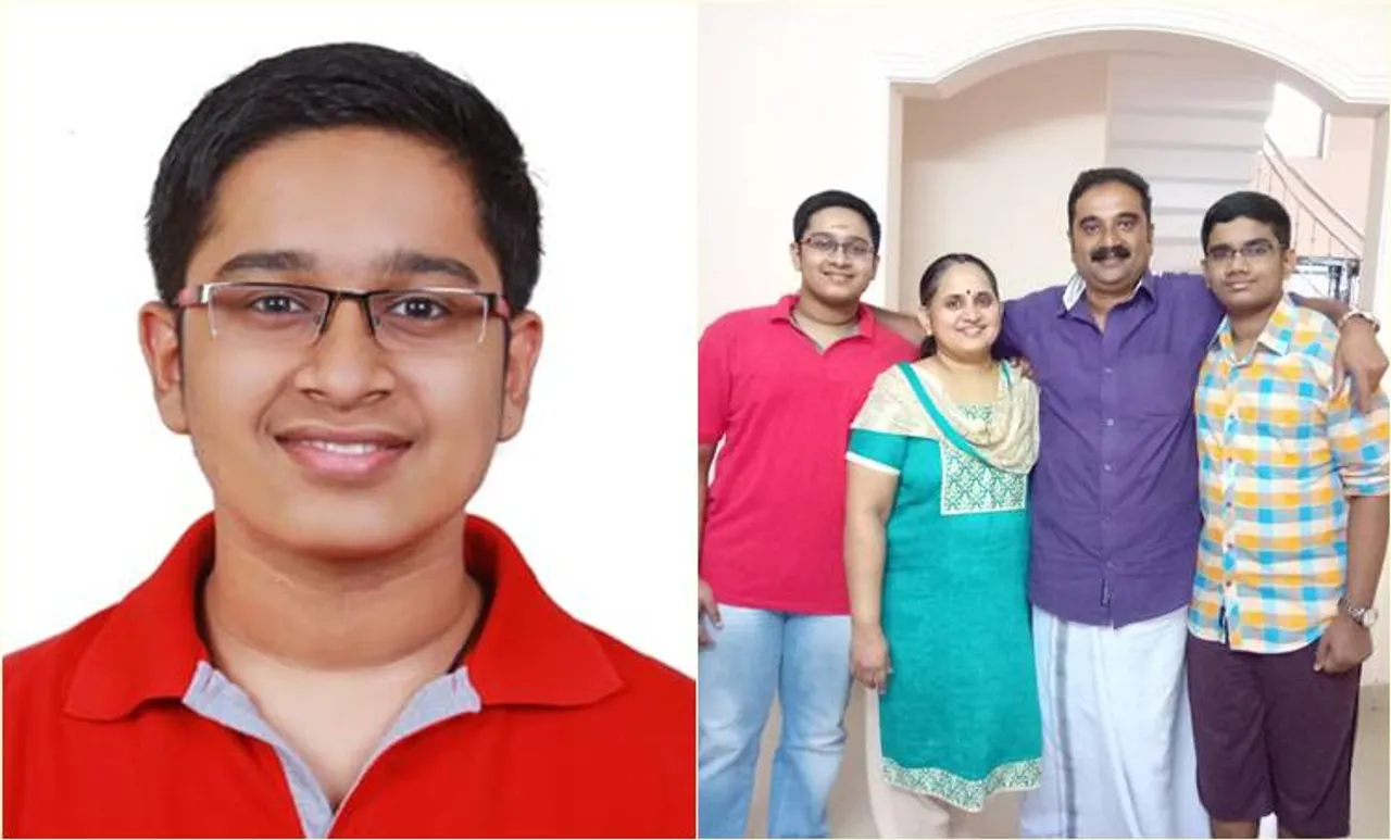 ജെ ഇ ഇ പരീക്ഷയില്‍ 99.99 ശതമാനം മാര്‍ക്കുമായി വിഷ്ണു വിനോദ്