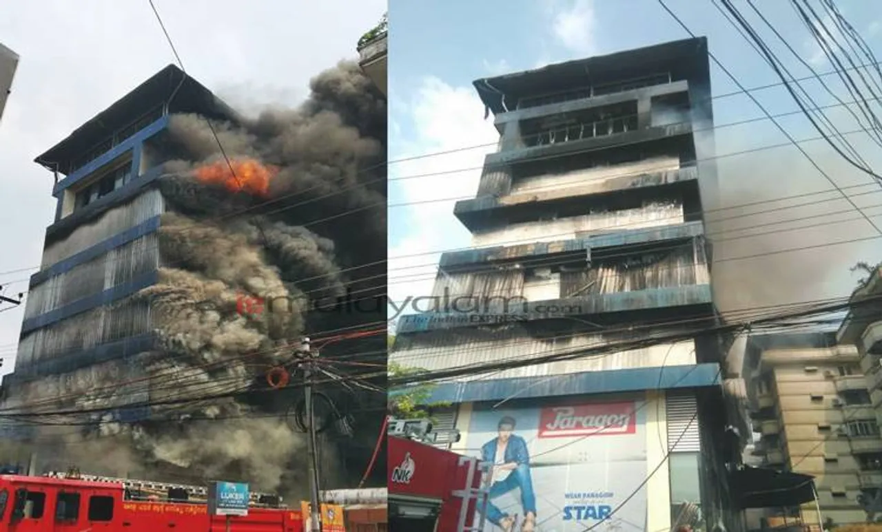 തീപടരാൻ കാരണം ചെരിപ്പുകൾ; തീ അണച്ചത് നാല് ജില്ലകളിലെ അഗ്നിരക്ഷാസംഘം