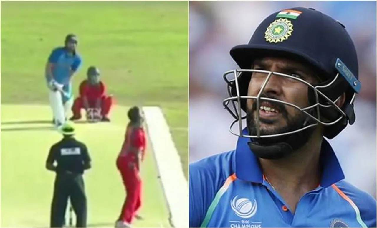 യുവിയുടെ ബാറ്റിങ്ങിന് ഇന്നും പത്തരമാറ്റ് ചന്തം; വൈറലായി വീഡിയോ