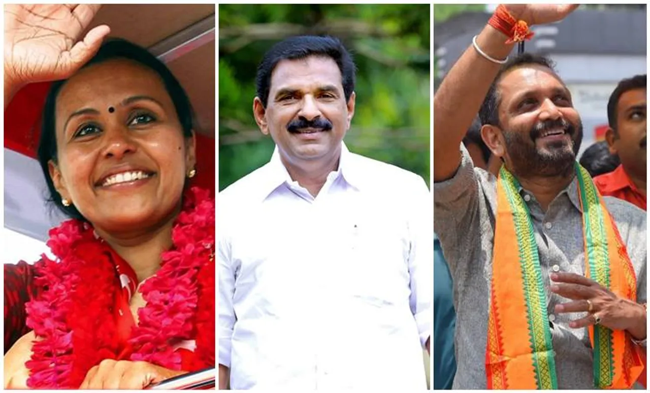 CPM Congress BJP  in Kerala: ശബരിമലയില്‍ തട്ടീം മുട്ടീം കേരളം; ക്ലൈമാക്‌സില്‍ ആര് വീഴും ആര് വാഴും?