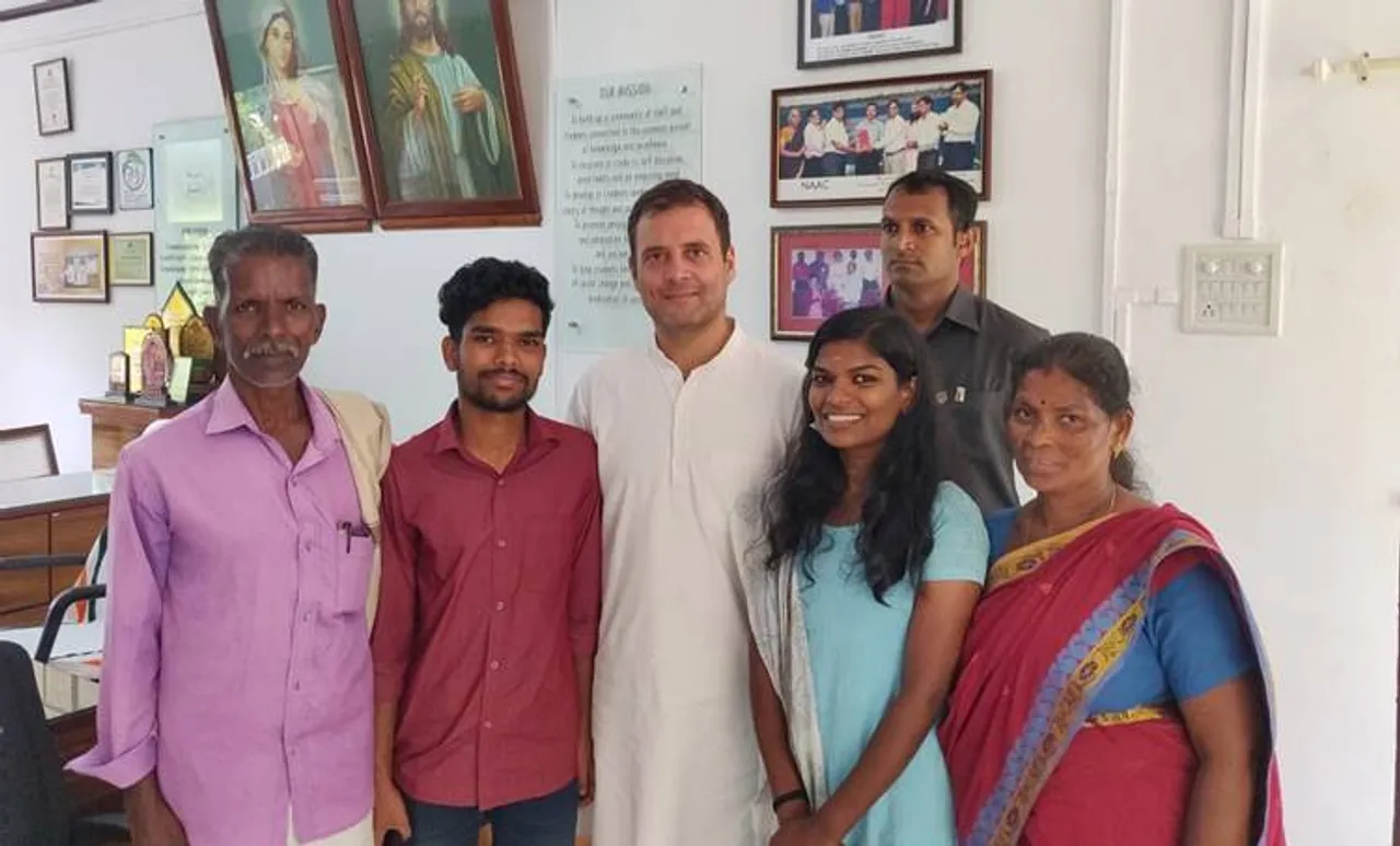 ആയിരം ശ്രീധന്യമാരെ സൃഷ്ടിക്കും: സിവിൽ സർവീസ് നേടിയ ശ്രീധന്യയെ അഭിനന്ദിച്ച് രാഹുൽ ഗാന്ധി