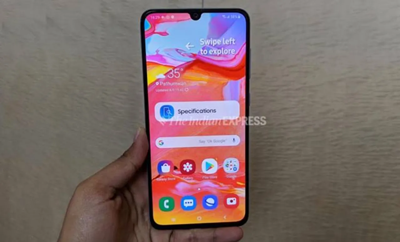 സാംസങ് ഗ്യാലക്സി എ 70 ഇന്ത്യയിലെത്തി