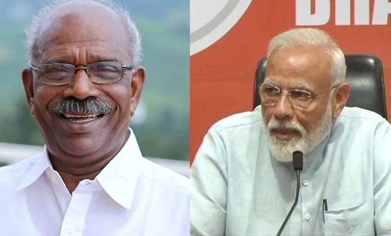 narendra modi, modi press conference, narendra modi first press conference, amit shah, bjp, narendra modi media conference, 2019 elections, elections, election results, lok sabha elections, indian express, MM Mani mocks modi, മോദിക്ക് മണിയുടെ പരിഹാസം, Lok Sabha Election 2019, ലോക്സഭാ തിരഞ്ഞെടുപ്പ് 2019, MM Mani, എംഎം മണി, Narendra Modi, നരേന്ദ്രമോദിയുടെ വാര്‍ത്താ സമ്മേളനം, ie malayalam ഐഇ മലയാളം