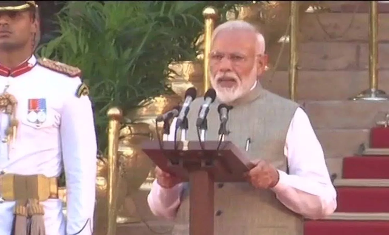 Narendra Modi oath taking Highlights: നരേന്ദ്ര മോദി 2.0: പ്രധാനമന്ത്രിക്കൊപ്പം സത്യപ്രതിജ്ഞ ചെയ്ത് 57 മന്ത്രിമാർ