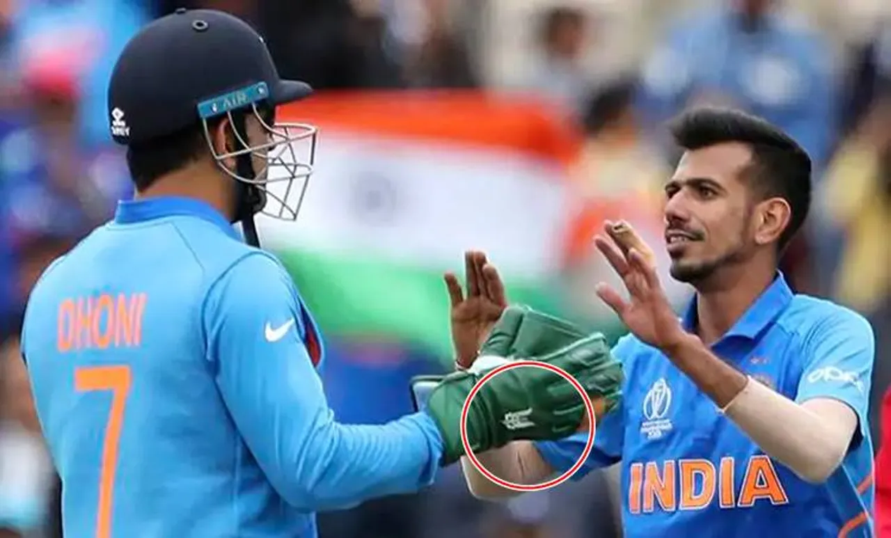 icc world cup 2019, cricket world cup, ind vs SA, ms dhoni, army insignia dagger, ms dhoni gloves dagger, ms dhoni para military force dagger, ms dhoni army rank, viral news, cricket news, sports news, indian express"